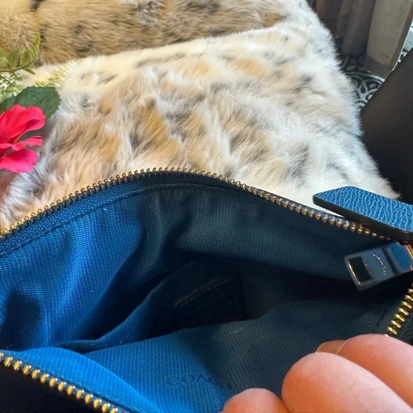 Coach Blue Crossbody Bag - Picture 8 of 11
